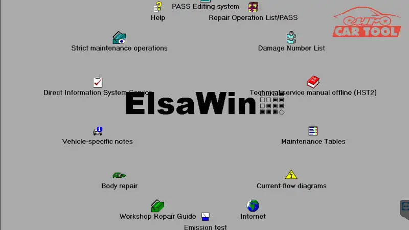 Elsawin-VAG Group Diagnostic Software