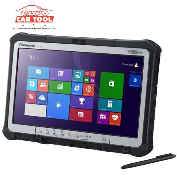 panasonic cf-d1 tablet reads quality, reputable and durable car diagnostic software.