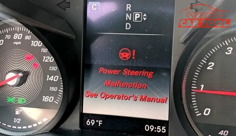 Power-steering-malfunction-mercedes-on-dashboard