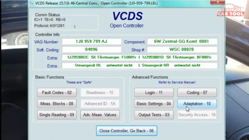 Vw-key-programming-with-vcds-choose-adaptation