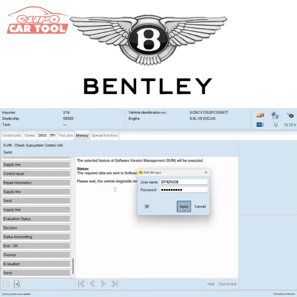 bentley-login-service-online